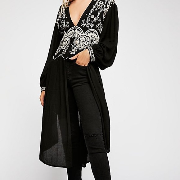 Free People Highline Skyline maxi top S - Picture 7 of 8